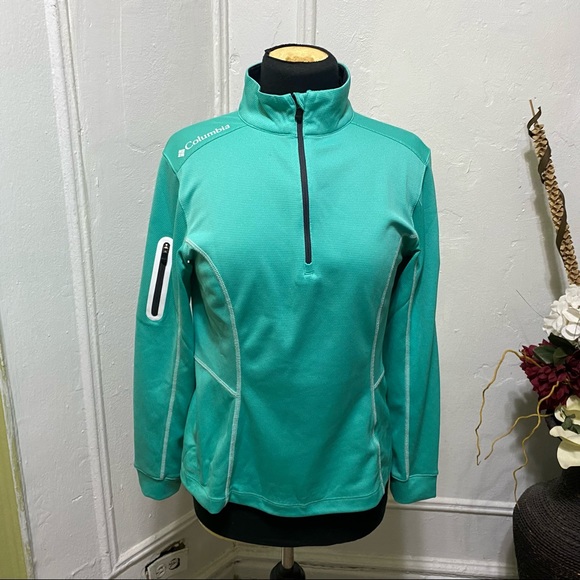 Columbia LADIES Omni-Wick Shotgun 1/4 Zip size Small - Picture 12 of 12